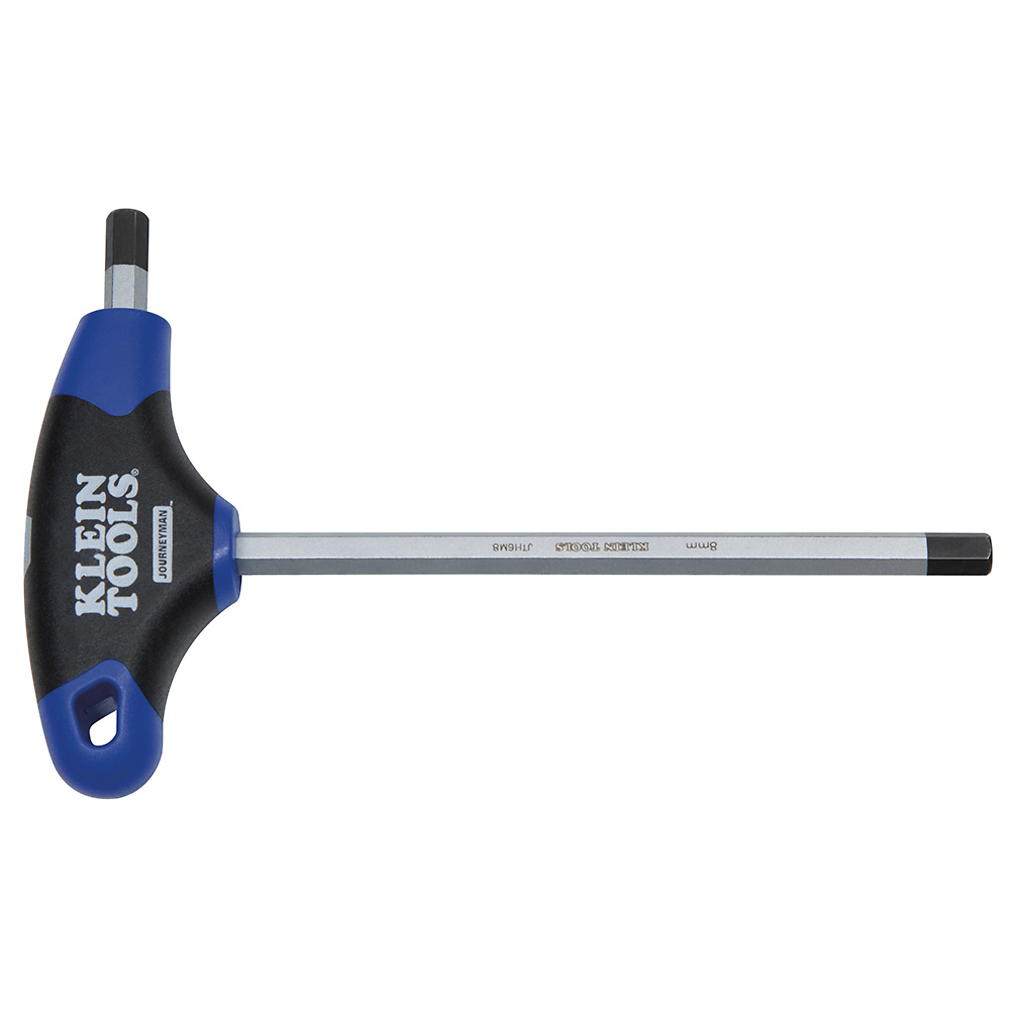 Klein Tools, 2 mm Hex Key, Journeyman T-Handle, 6in., Pieces (qty.) 1 Model# JTH6M2
